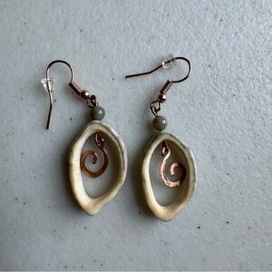Handmade Copper Earrings‎